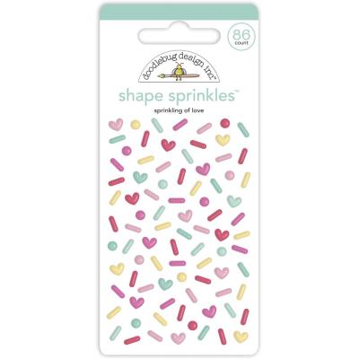 Doodlebug Made With Love Sticker - Sprinkling Of Love